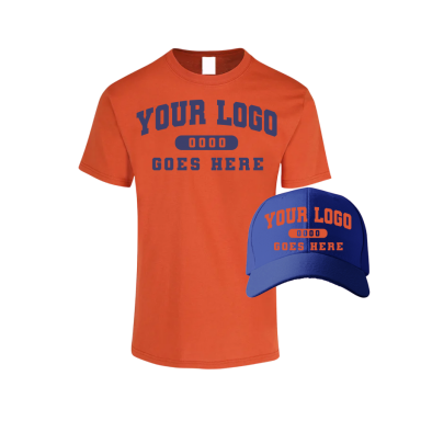 Combo C1201 Royal / Ocre Tee